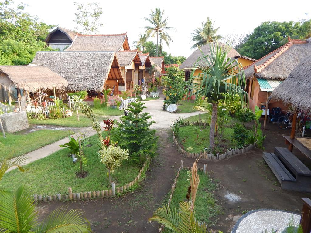 Kampung Meno Bungalows Gili Meno Exterior foto